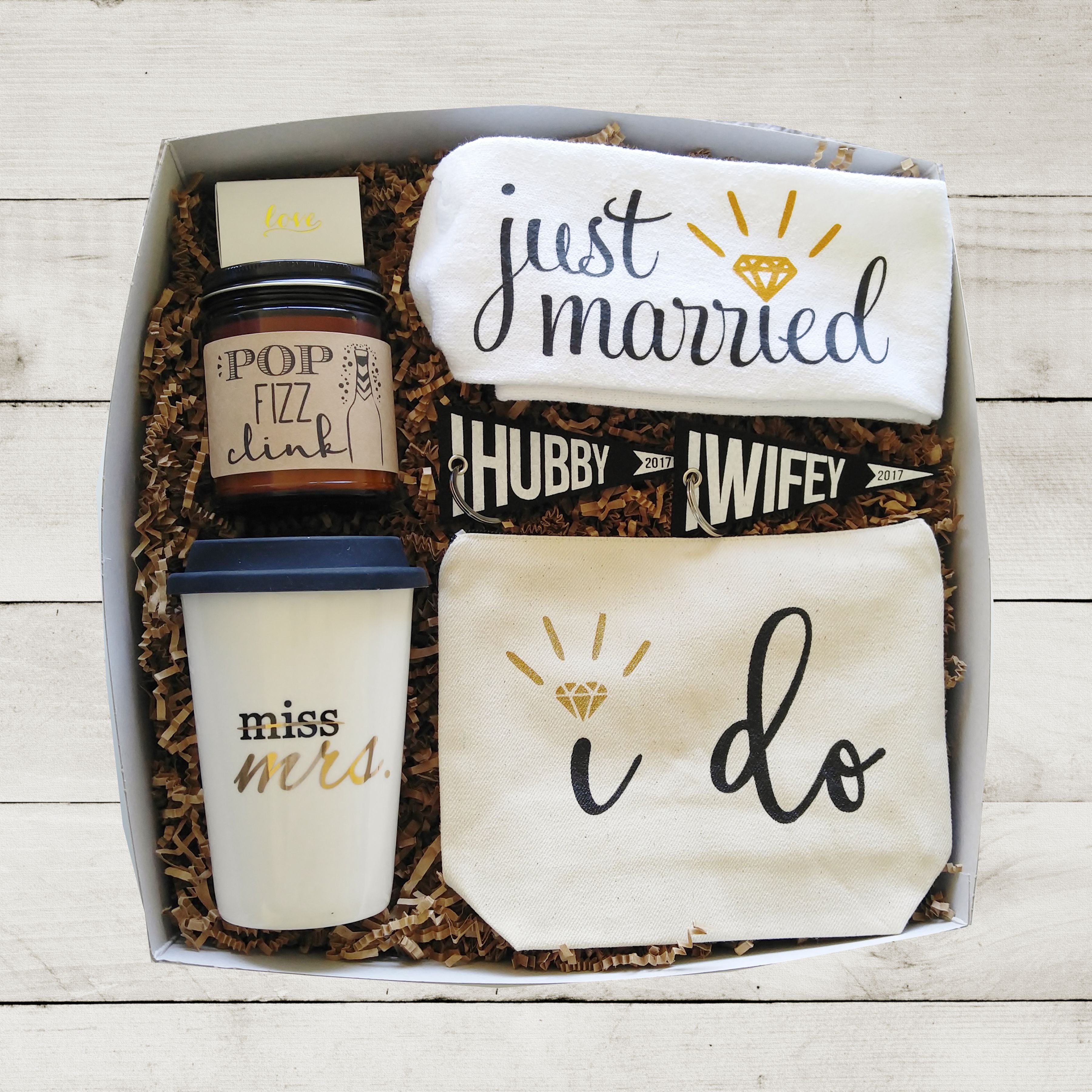 Bride Gift Box for Her Wedding Day Gift for Bride Miss to Mrs Bridal S ...