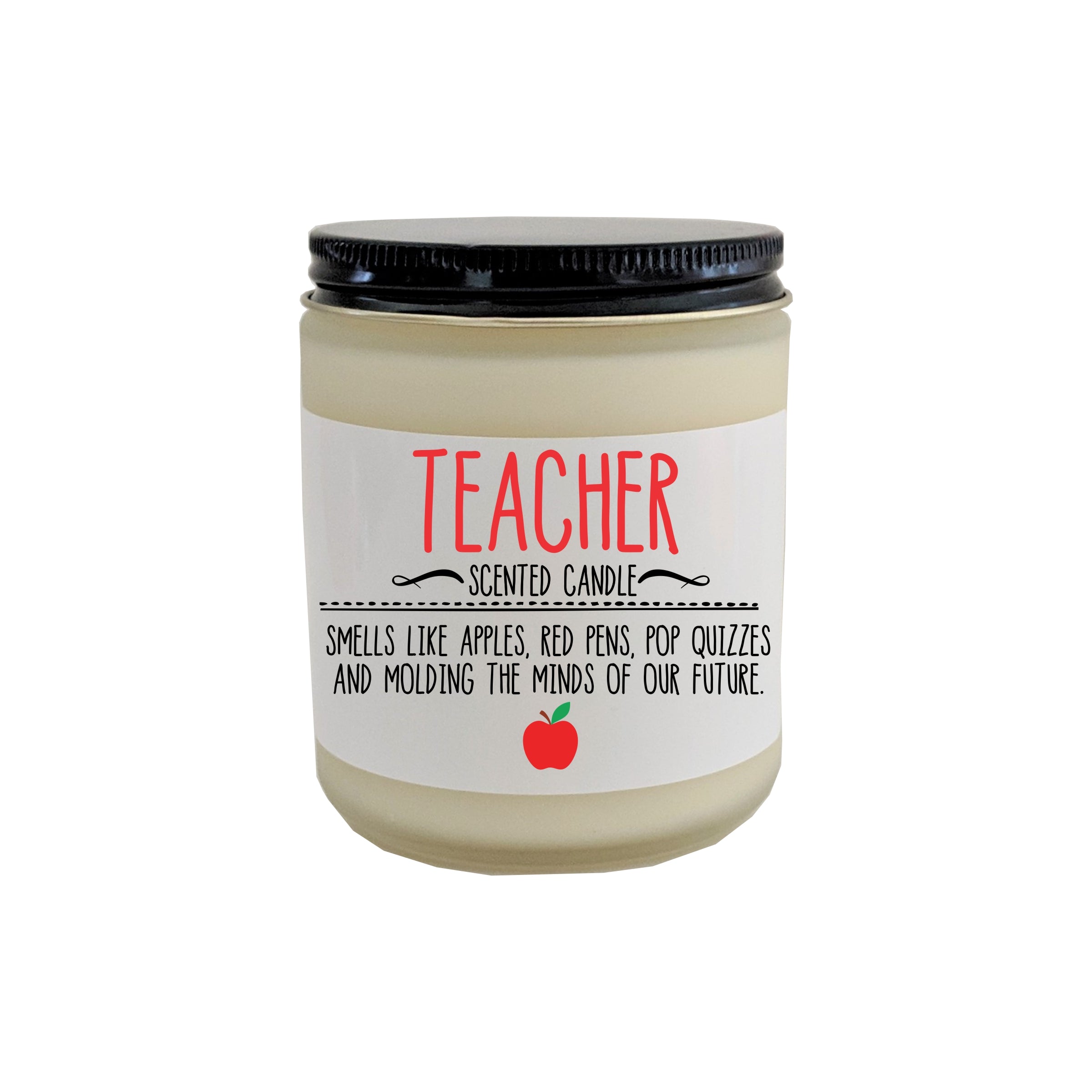 Teacher Gift Holiday Gift for Teacher Scented Candle Funny Candle Funn