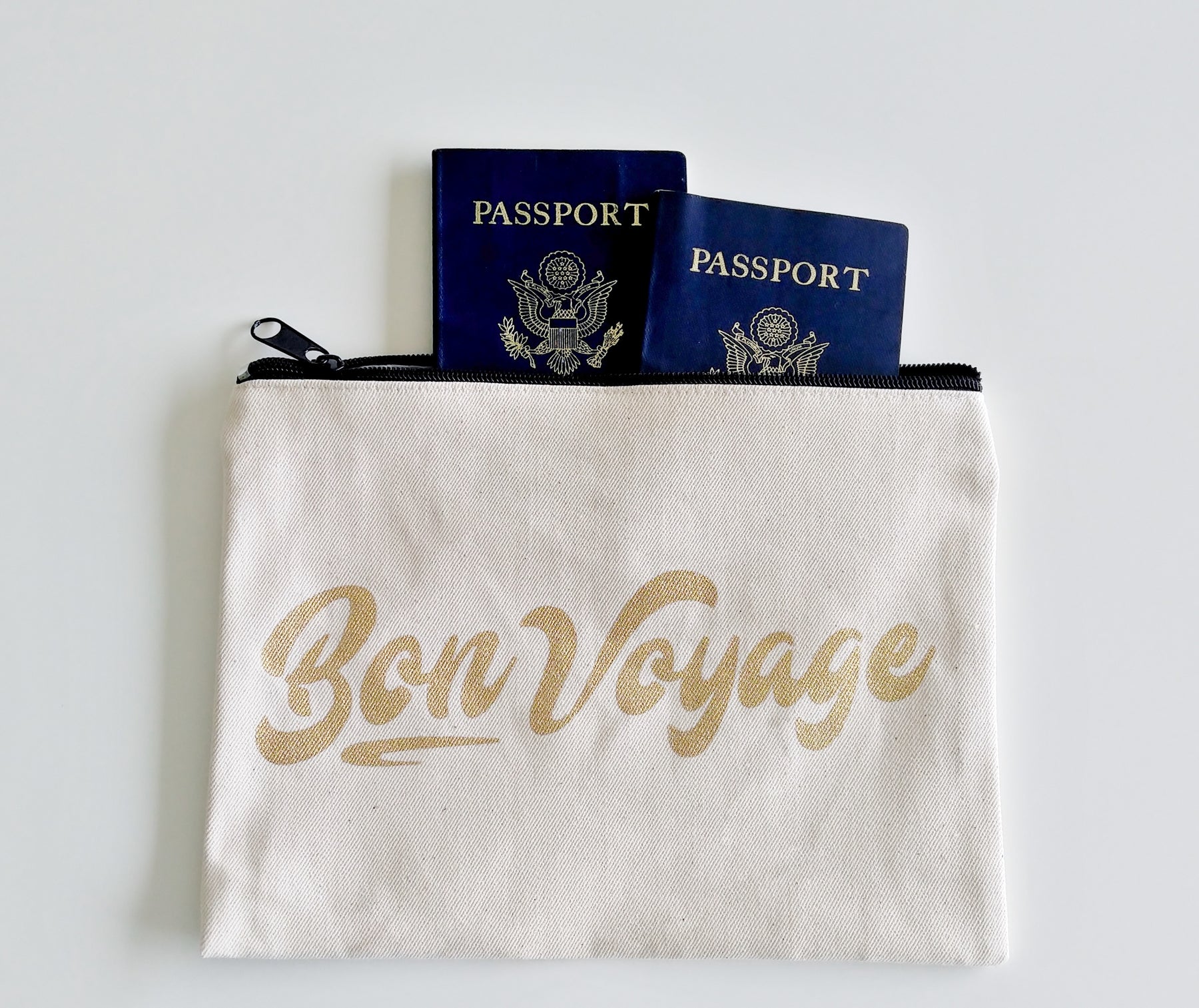 Bon Voyage Pouch Honeymoon Gifts Passport Holder Passport Case Passpor –  Define Design 11