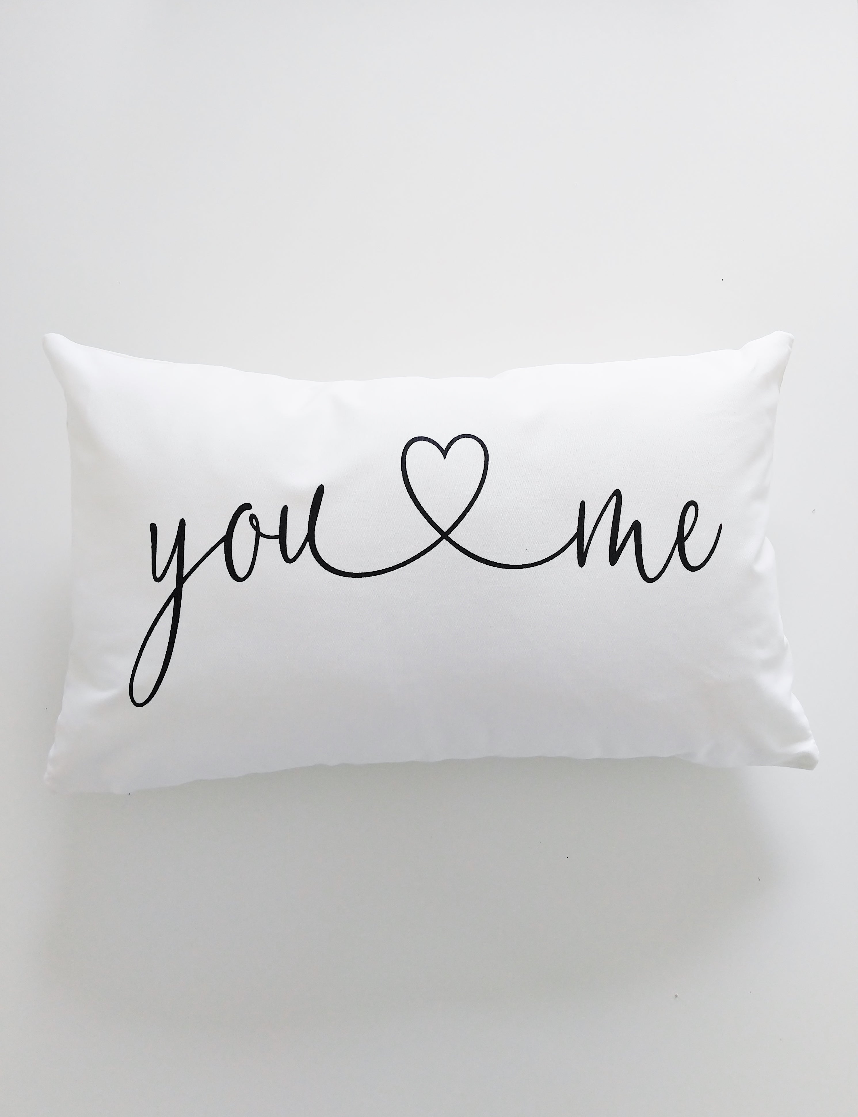 Throw Pillow You and Me Bedroom Decor Master Bedroom Lumbar Pillow Quo