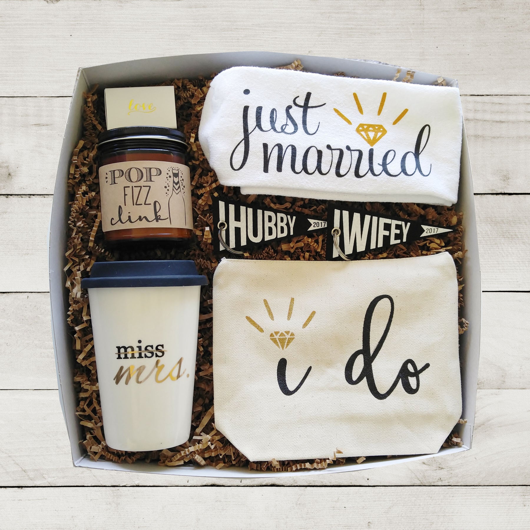 Bride Gift Box for Her Wedding Day Gift for Bride Miss to Mrs Bridal S –  Define Design 11