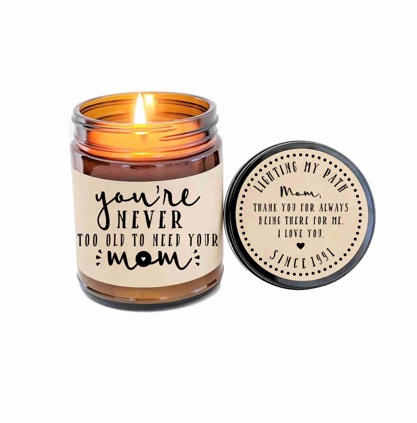 Love You Mom - Mother's Day Gift Candle