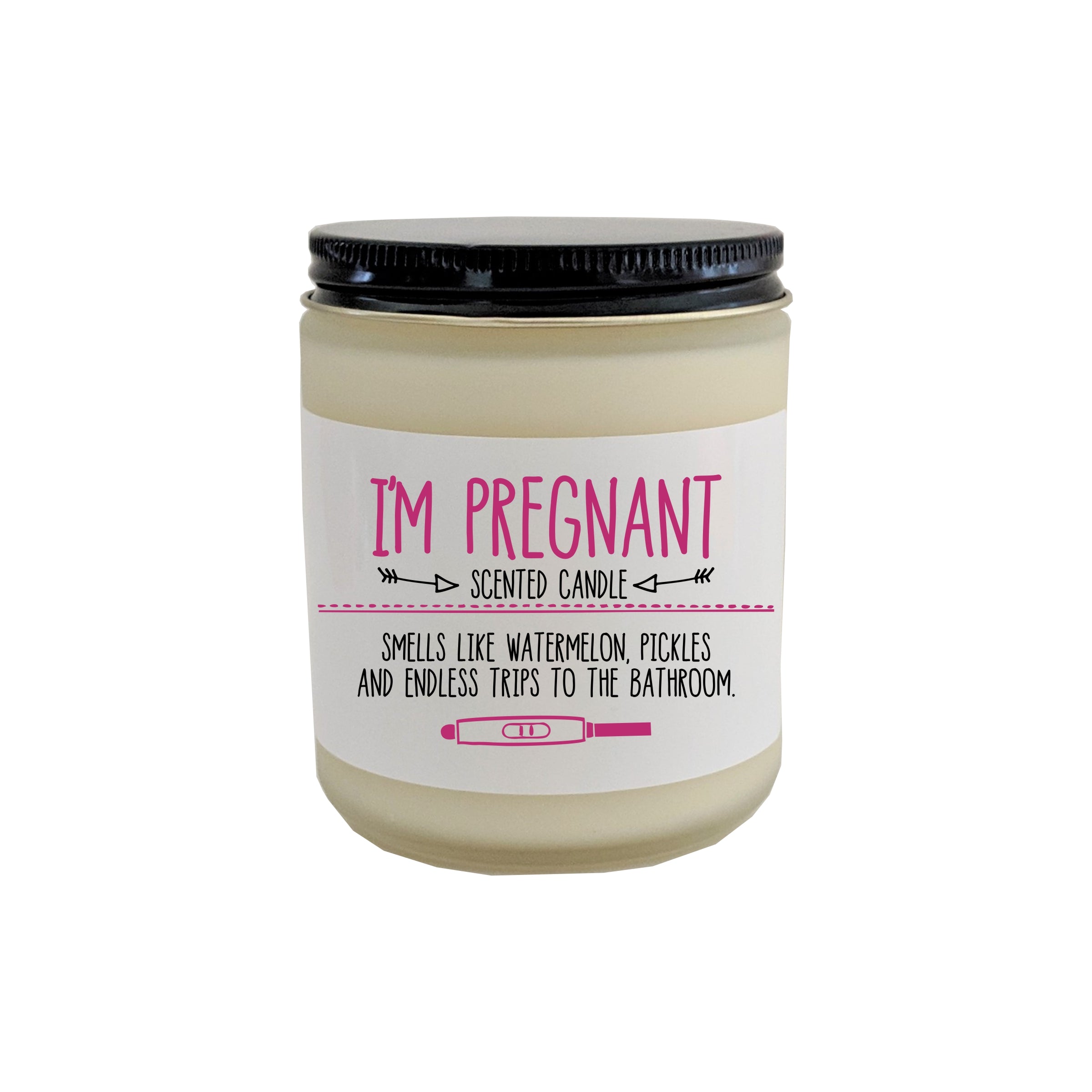 Pregnancy Gift Pregnancy Reveal I'm Pregnant Scented Candle Funny Cand